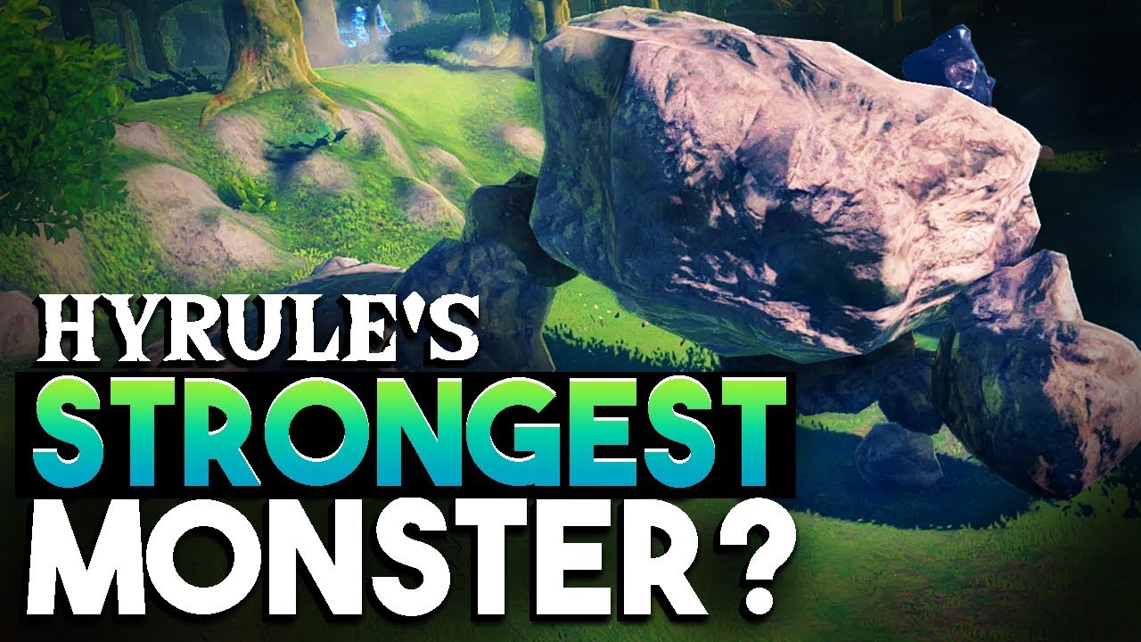 What if a Stone Talus hit you? (Zelda: Breath of the Wild)
