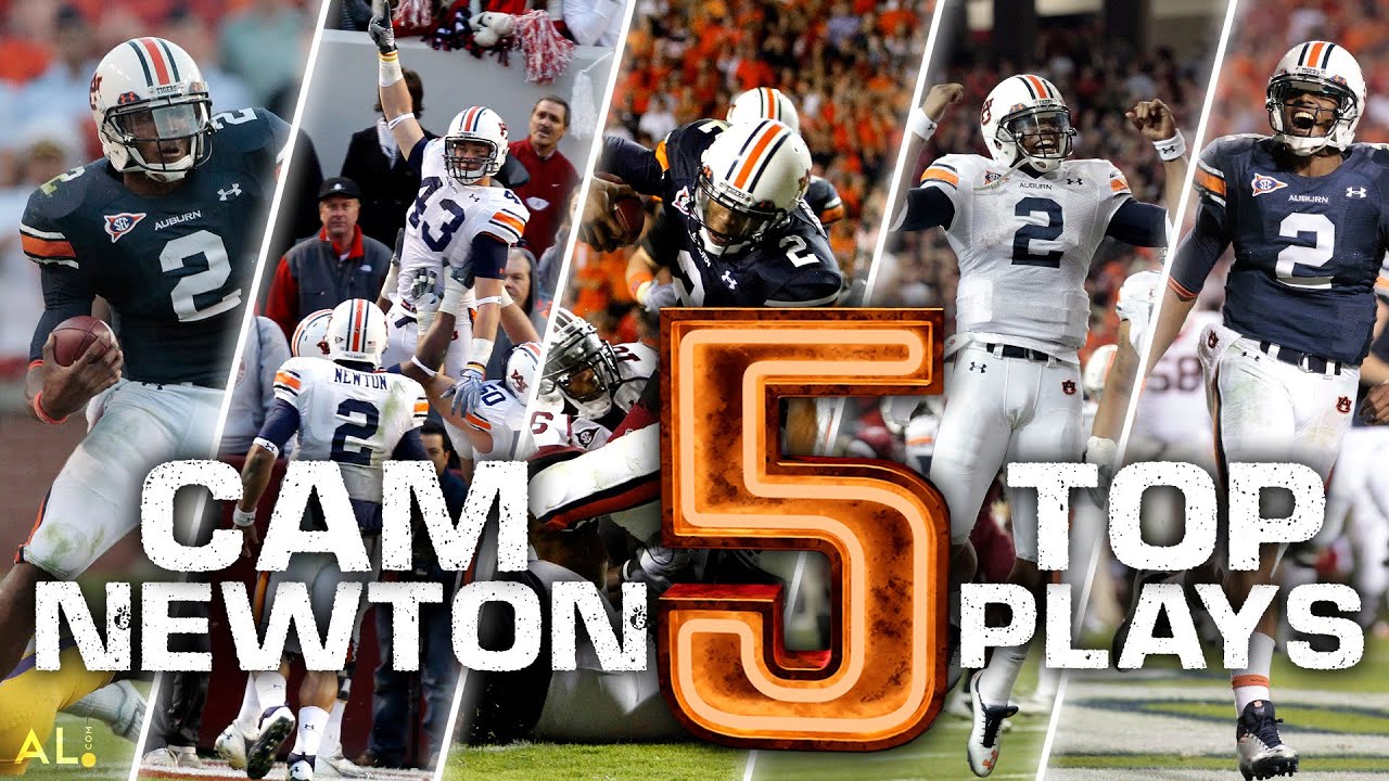 Ranking Cam Newton's Top 5 Auburn plays