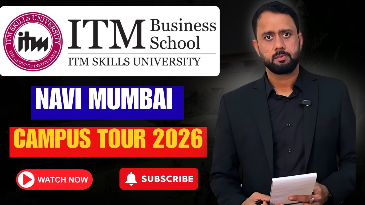 ITM Business School Navi Mumbai Campus Tour | Honest Review, Placements & Infrastructure 2026