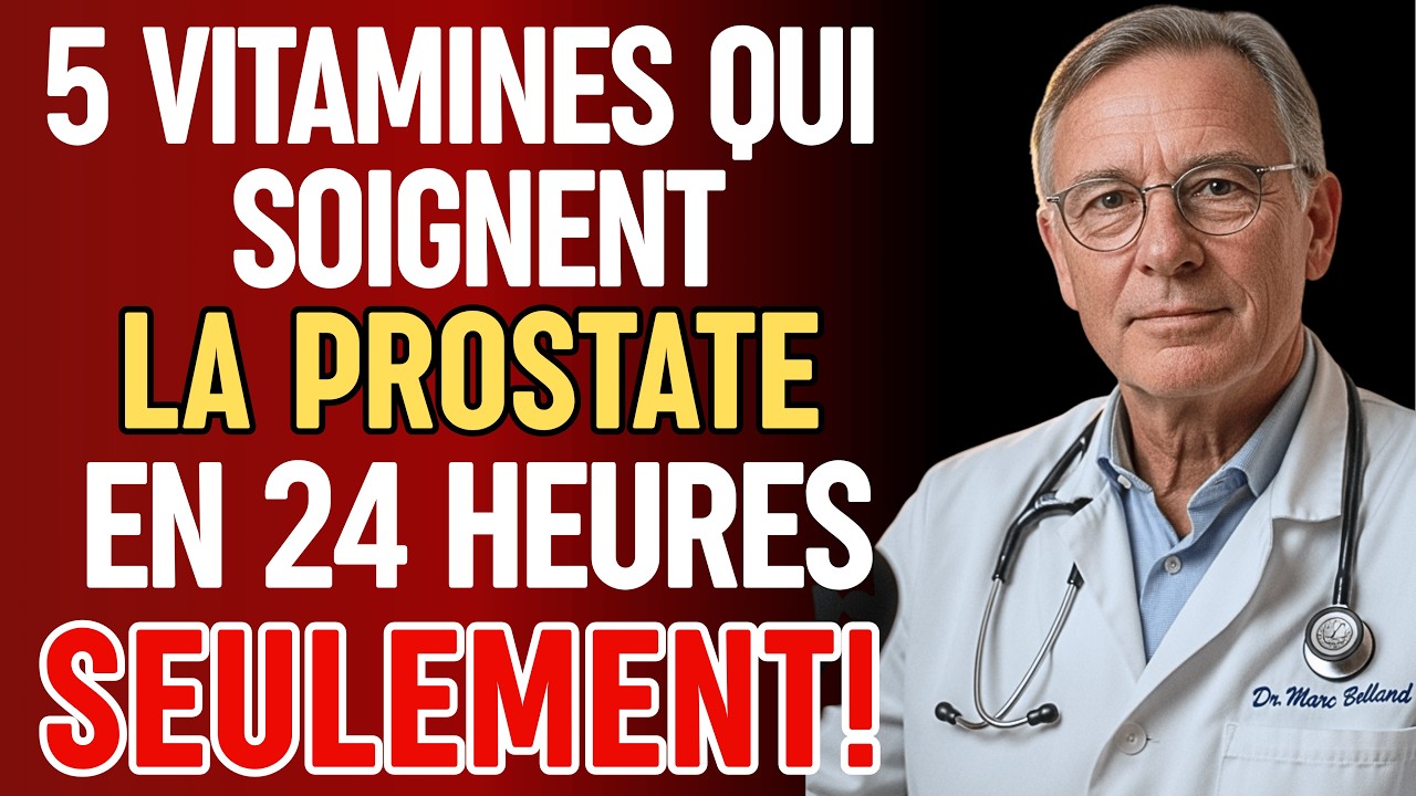 5 Vitamines pour la Prostate et la Virilité Après 60 Ans - Recommandées par les Médecins!