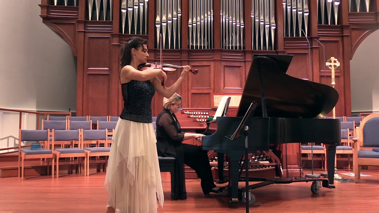 Handel Sonata no.4. Daniela Shtereva, violin/Milana Strezeva, piano
