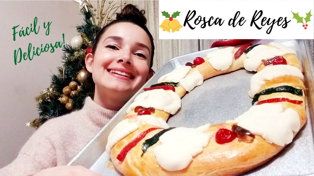 ROSCA DE REYES TRADICIONAL| Receta paso a paso | Deliciosa y fácil de preparar | Es con Acento |