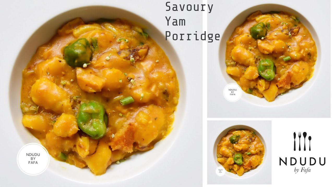 Classic Yam Porridge recipe / Pottage (MPOTOMPOTO) - Ndudu by Fafa