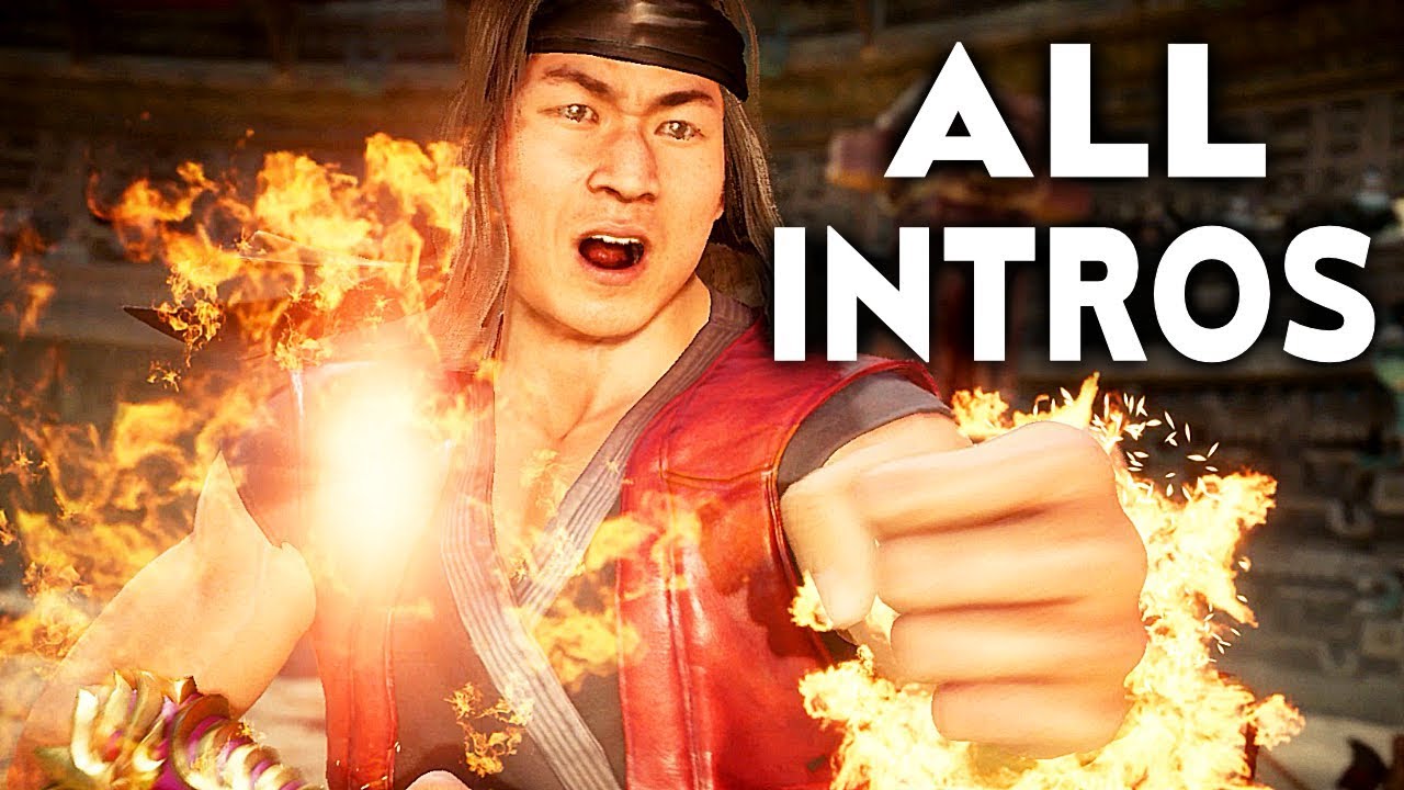 MORTAL KOMBAT 11 Liu Kang All Intros Dialogue Character Banter MK11