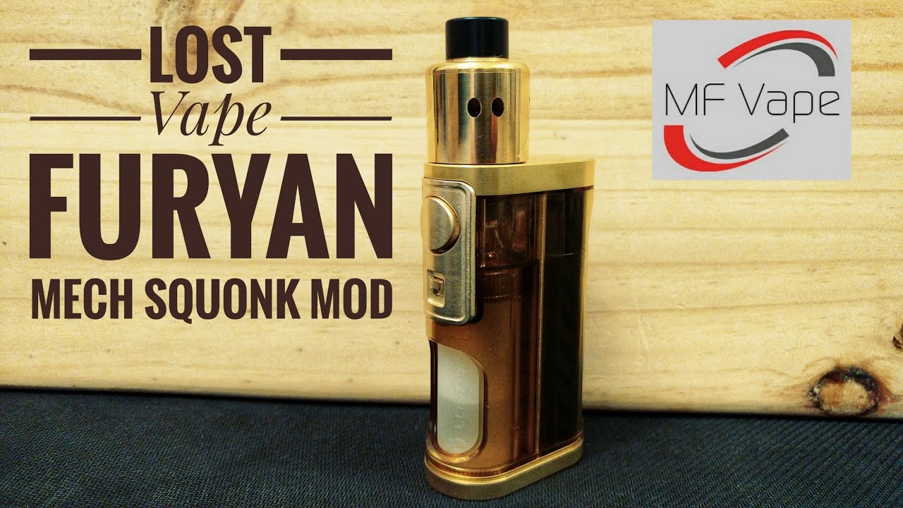 Lost Vape Furyan Mechanical Squonk Mod 21700/20700/18650
