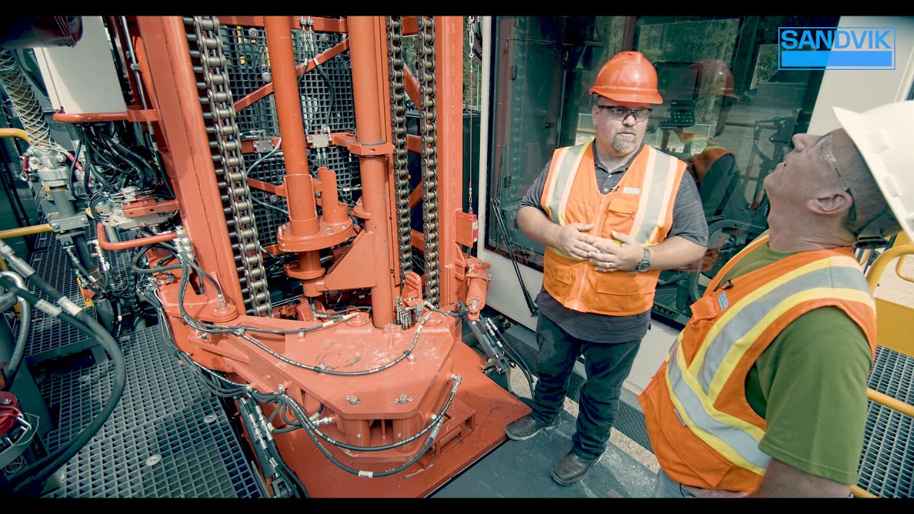 DR410i  Blasthole Drill Walk Around (English)