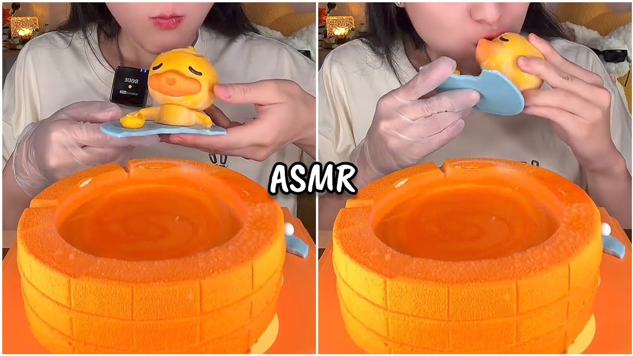 Satisfying Food Eating ASMR | ASMR Chocolate Mukbang Eating Sounds | 음식 먹기 ASMR | 먹는 소리