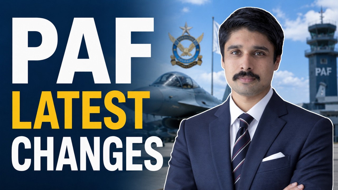 Pakistan Air Force Latest Changes | PAF Online Registration