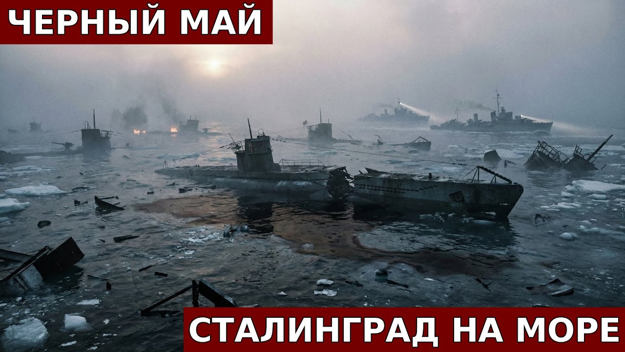 ЧЕРНЫЙ МАЙ 1943: Гибель тактики «Волчьих стай». Битва за Атлантику.