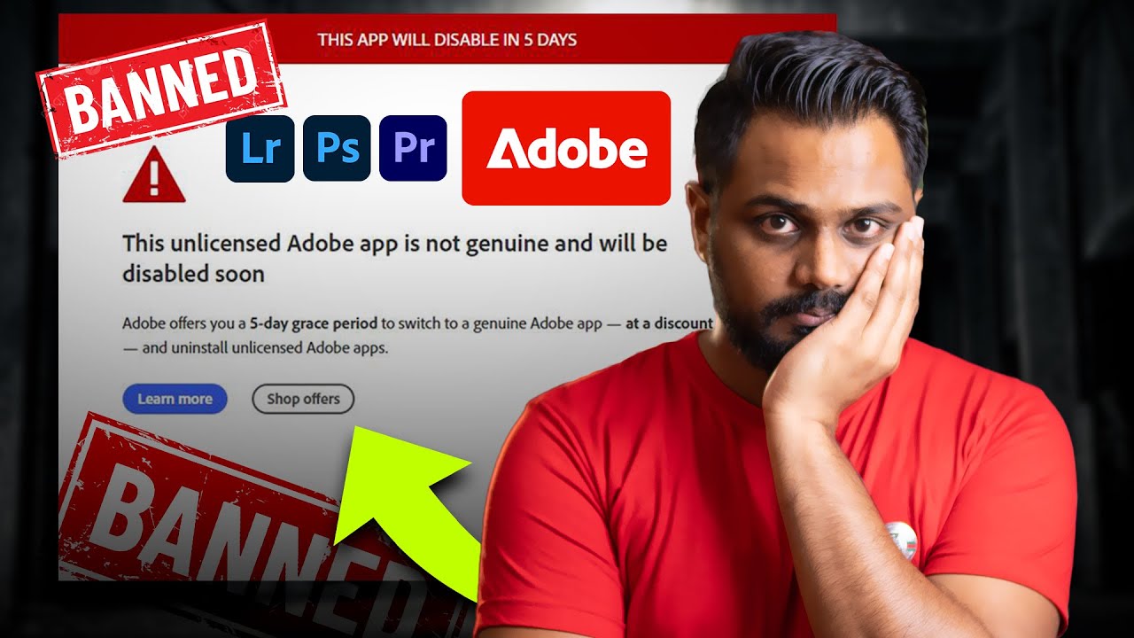 Adobe Software's Disable එකට ඇත්තටම මොකක්ද විසදුම