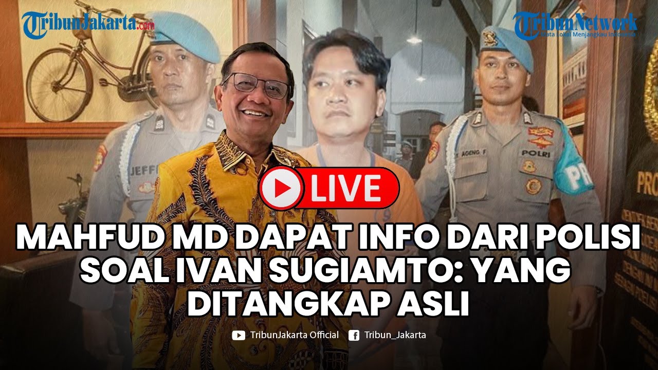 🔴Mahfud MD Dapat Info dari Polisi soal Kasus Ivan Sugiamto yang Suruh Siswa Menggonggong