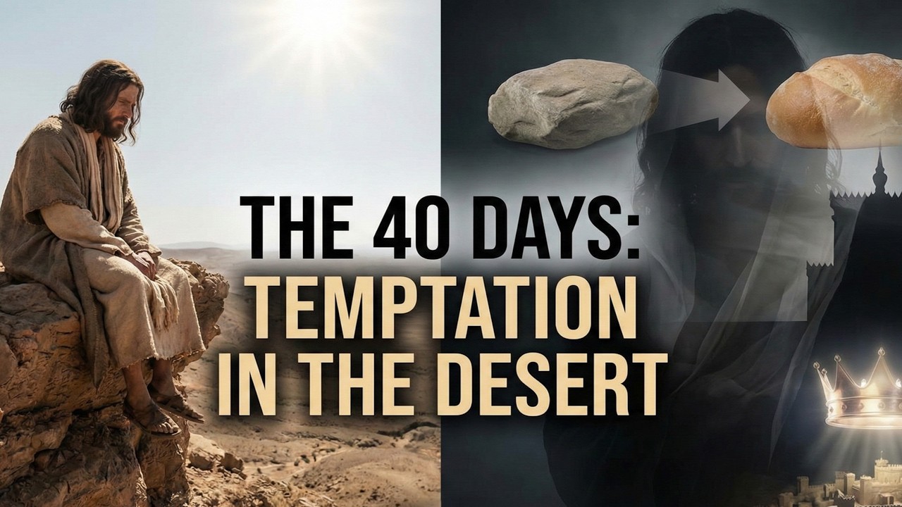 The 40 Days of Jesus in the Desert: Why 40? Why Temptation?