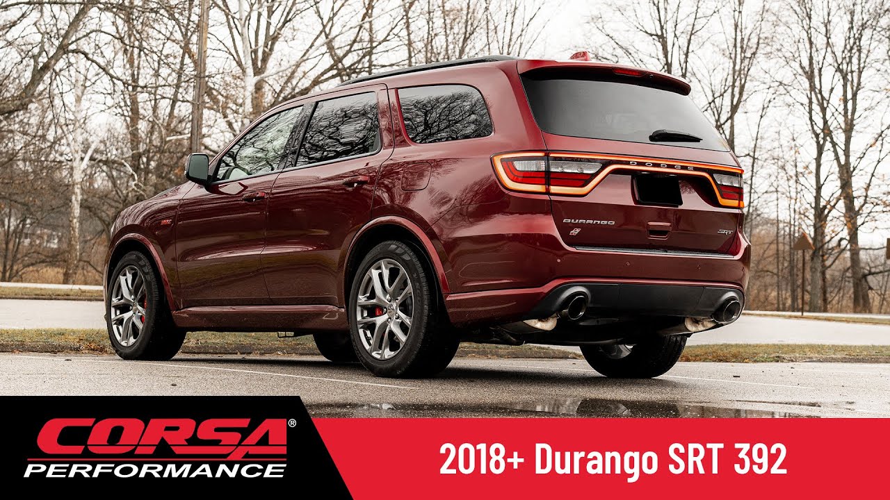 CORSA Performance 2018+ Dodge Durango SRT Exhaust System.