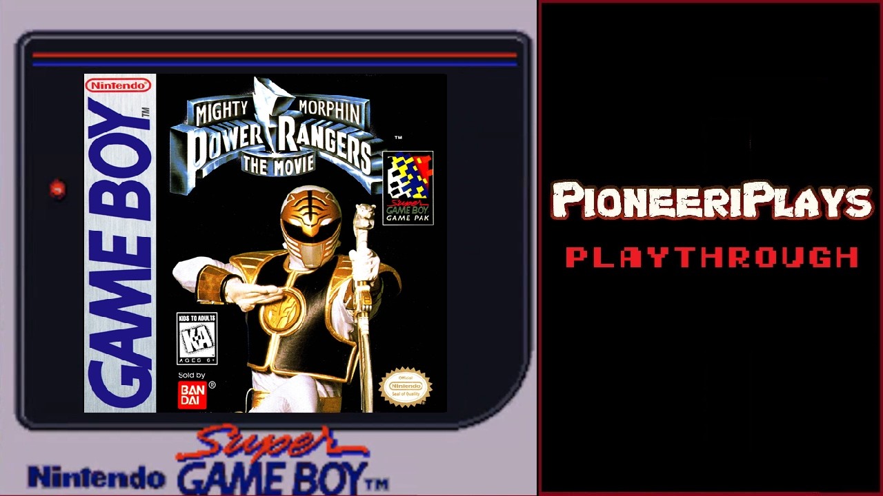 Mighty Morphin Power Rangers: The Movie (Gameboy) - Gameboy Quest