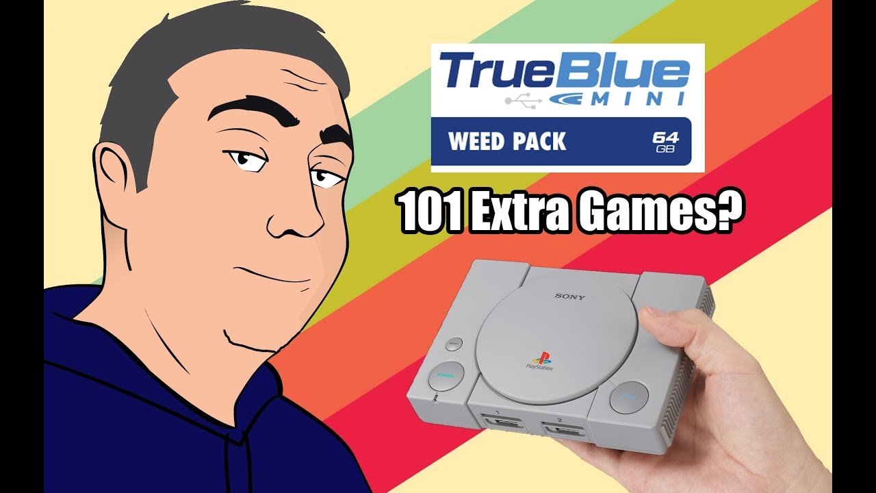 I Bought the True Blue Mini Weed Pack - Another 101 Games for my Playstation Clasic