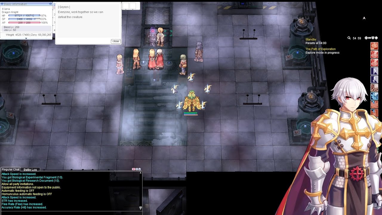 rAthena | Custom EDDA BioLab (Story Mode) Memorial Dungeon
