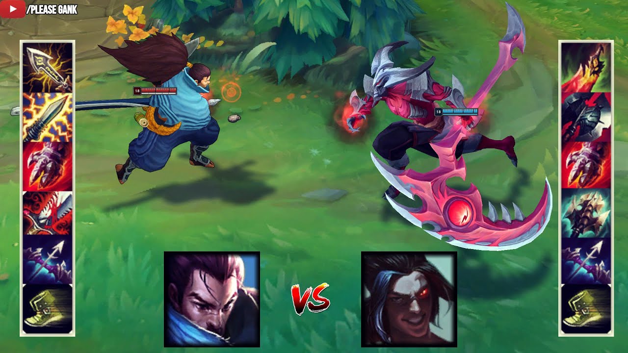 RHAAST vs YASUO FULL BUILD FIGHTS & Kayn&Yasuo Montagé