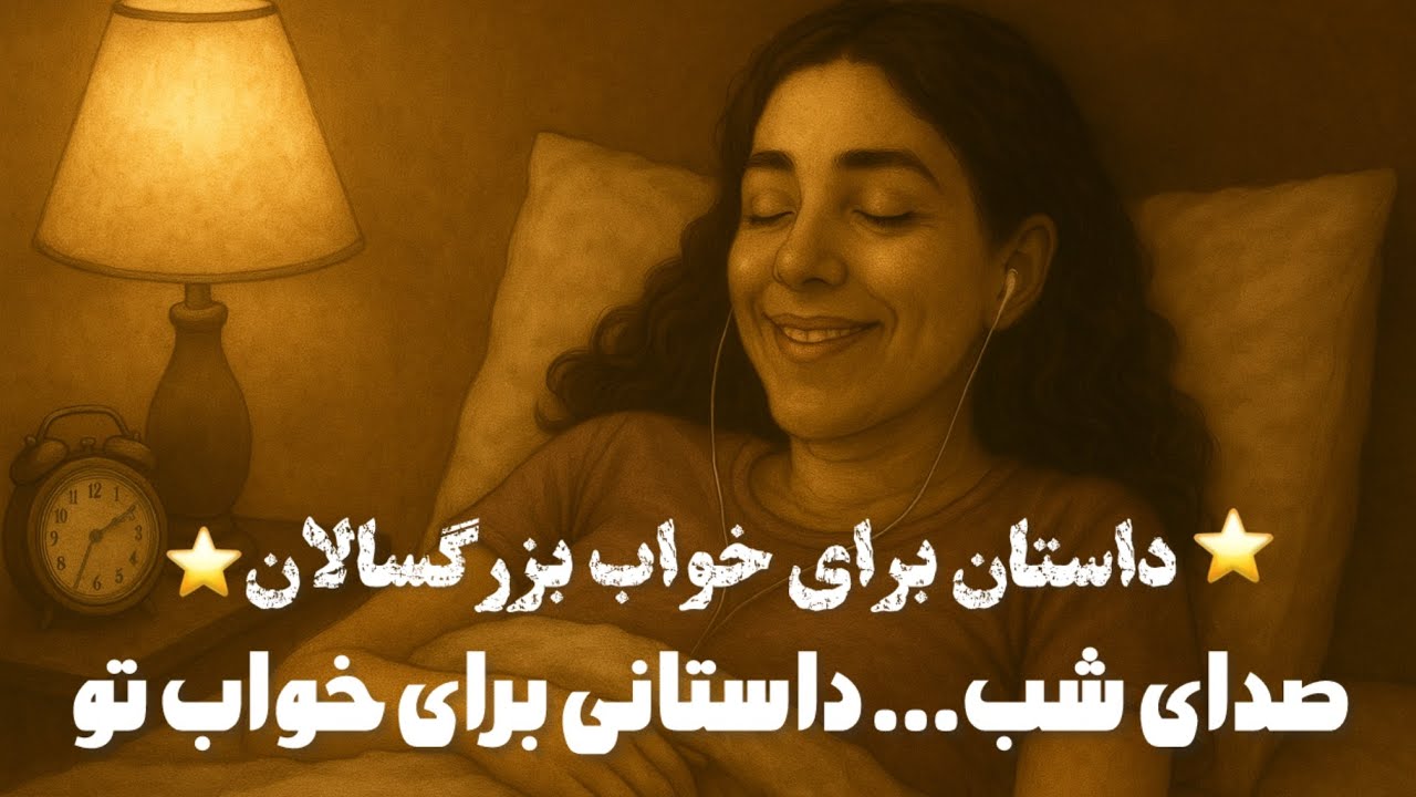 ✨🌙 فقط گوش بده و بخواب| داستان خواب بزرگسالان با صدای آرام✨🌙