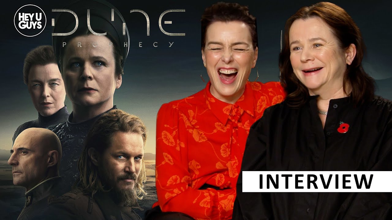 Emily Watson & Olivia Williams on Dune Prophecy, perils of Comic-Con, & Shakespeare in Space