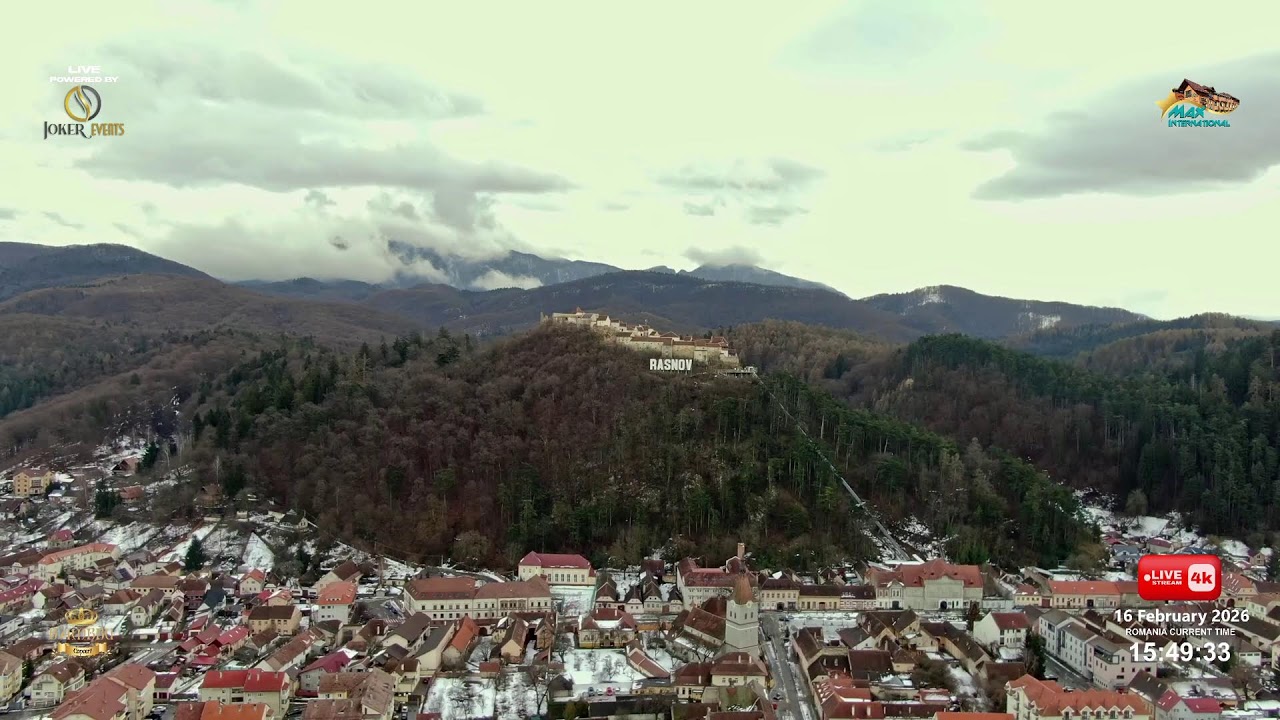 LIVE CAM - Complex Turistic Max International - Râșnov, Brașov, România