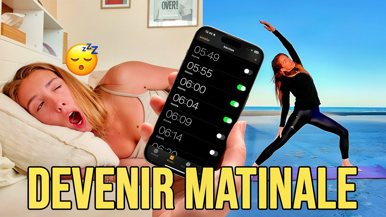 JE TESTE UNE NOUVELLE MORNING ROUTINE PENDANT 24H