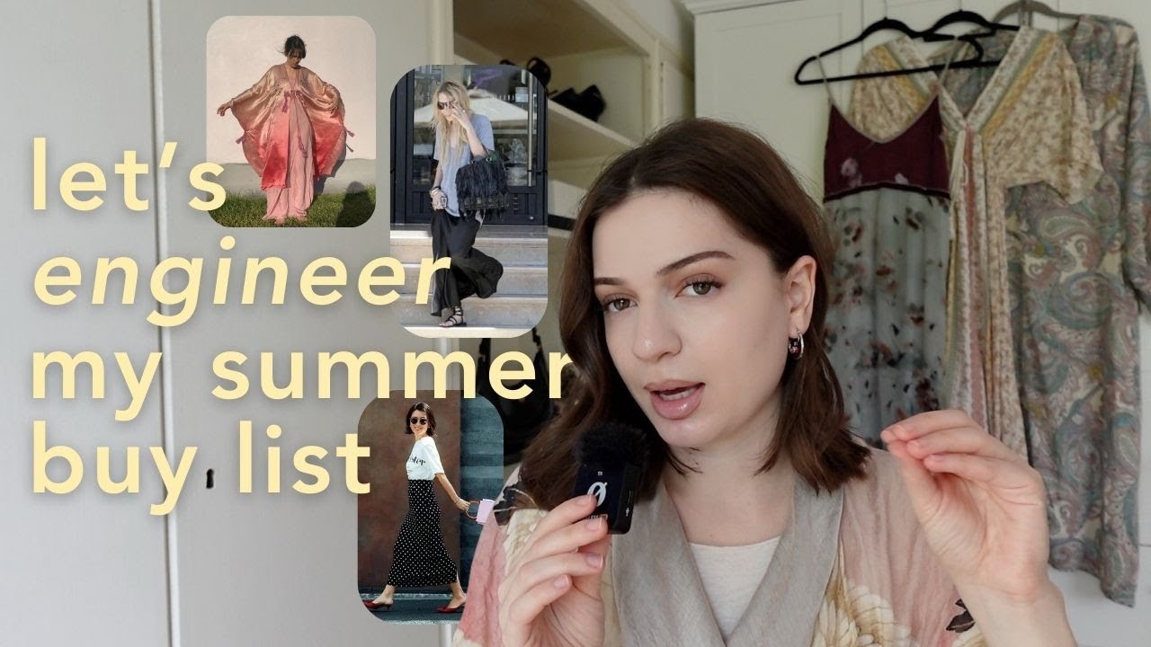 Watch me reinvent my summer wardrobe for 10 minutes straight