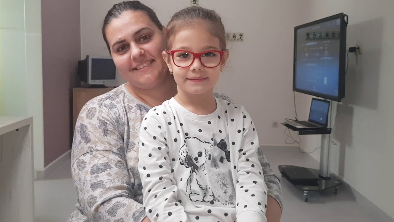 Pacienta cu ambliopie in varsta de 6 ani din Bucuresti