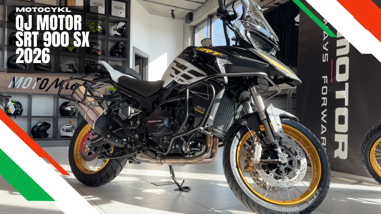 Duże ADV za rozsądne pieniądze? Ten motocykl może zmienić rynek - QJ Motor SRT 900 SX 2026