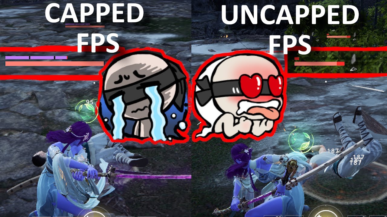 Uncapped FPS fixes combo - Naraka Bladepoint