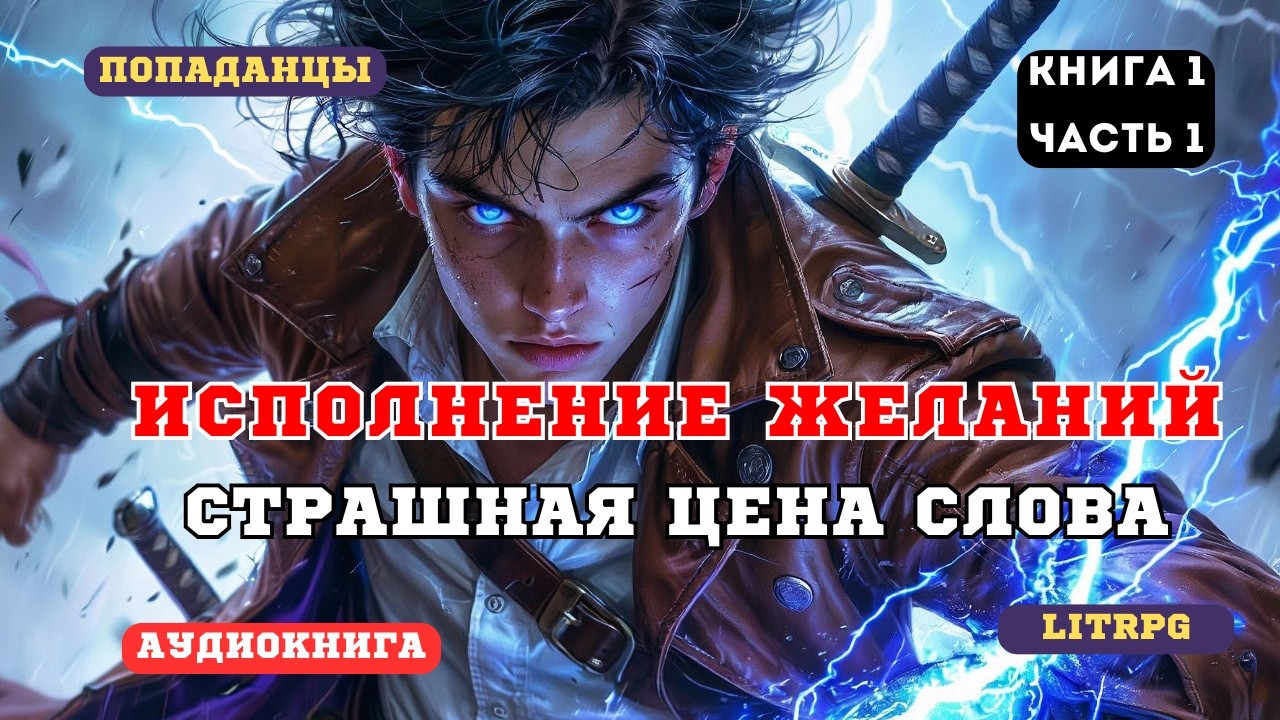 Аудиокнига фантастика Что будет, если людям дать силу исполнять желания ? (Книга 1 Часть 1)