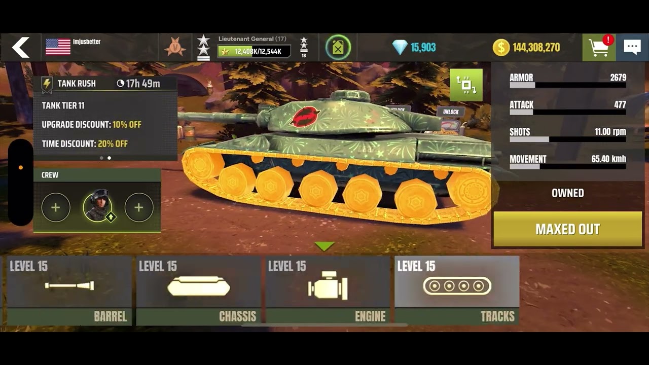 How To Upgrade Any Tank! - Starting A New Account! - War Machines Tank Shooting Game! - Imjusbetter