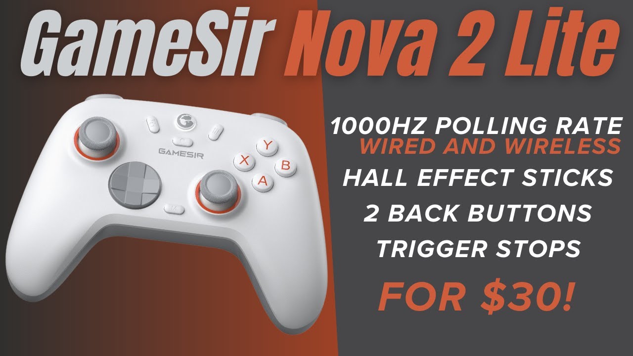 Reviewing the GameSir Nova 2 Lite! A SUPER Budget Controller!