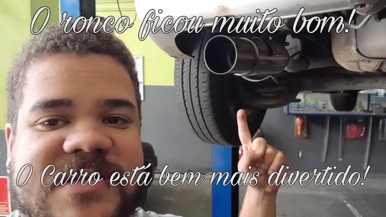 Coloquei um abafador esportivo no Astra!