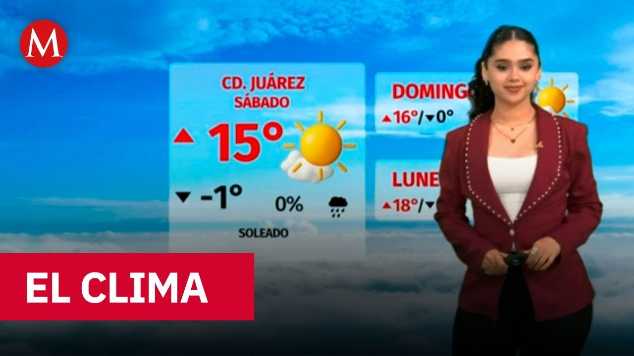 Clima de hoy sábado 31 de enero de 2025 | Pronóstico con Natalia Sánchez