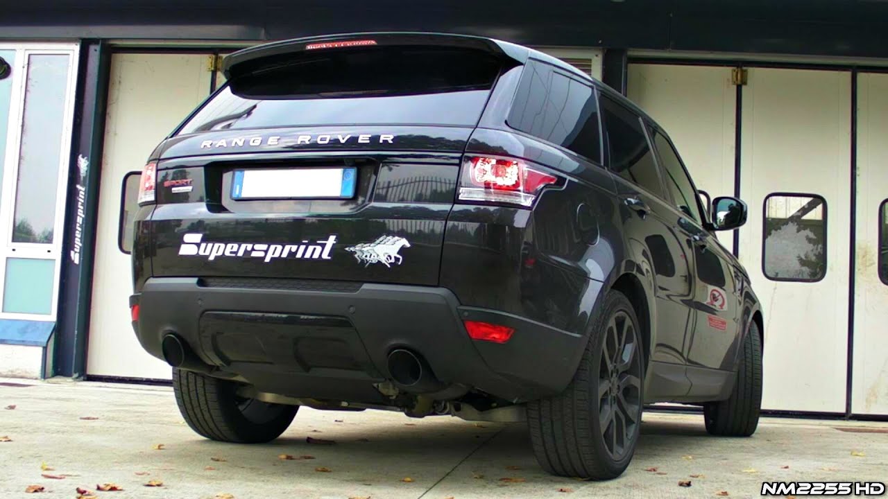 2015 Range Rover Sport 5.0 V8 Supercharged with Supersprint Exhaust LOUD Sound