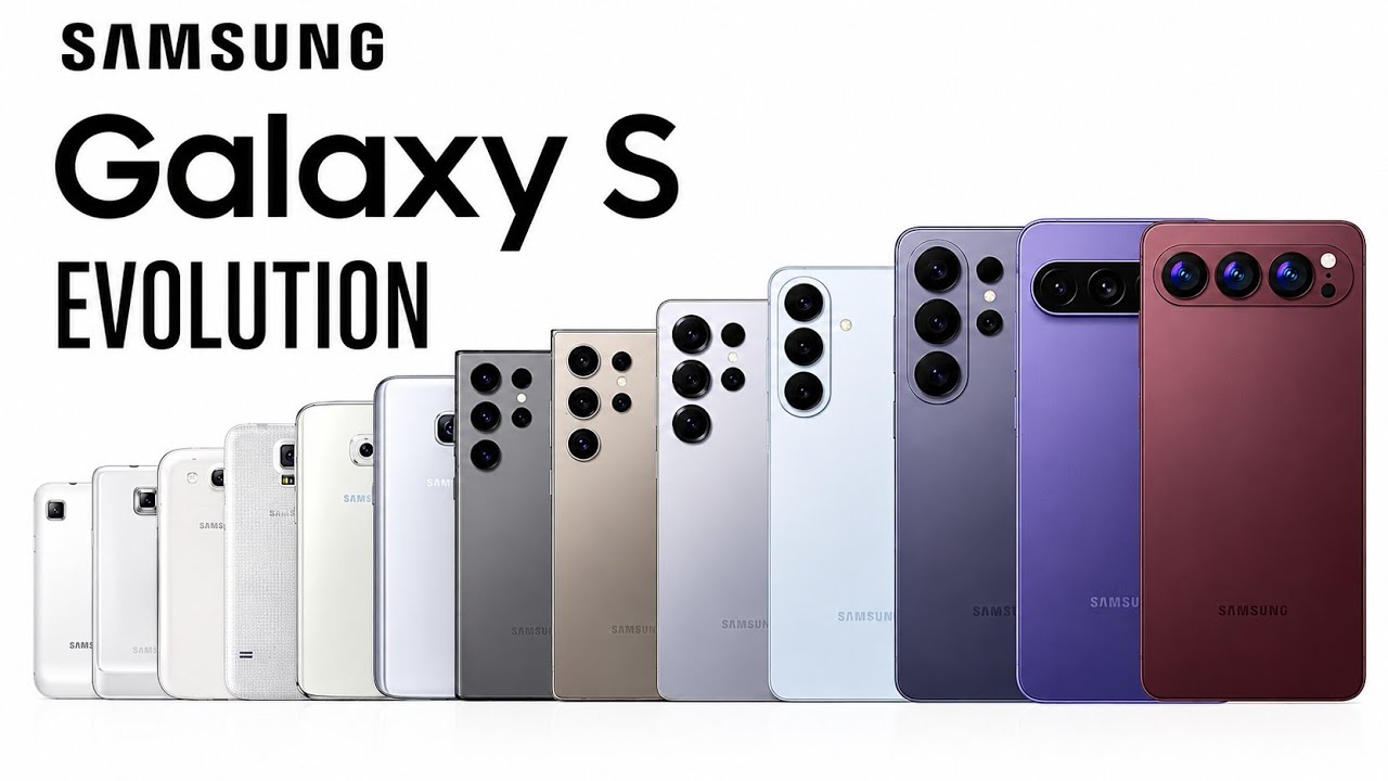 Evolution of Samsung Galaxy S Series | All Models Compared