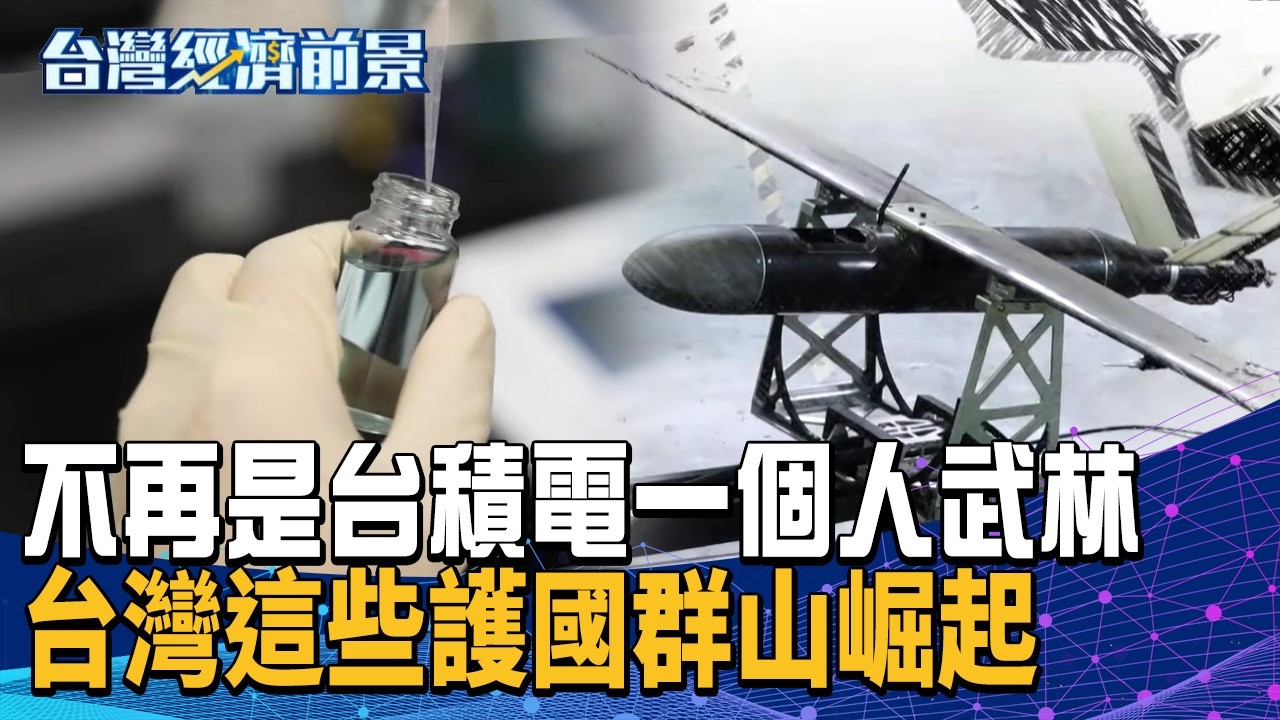 不再是台積電一個人武林 台灣這些護國群山崛起｜#台灣經濟前景 #生物科技 #AI #台積電｜【#TVBS財經 X #TVBS新聞】