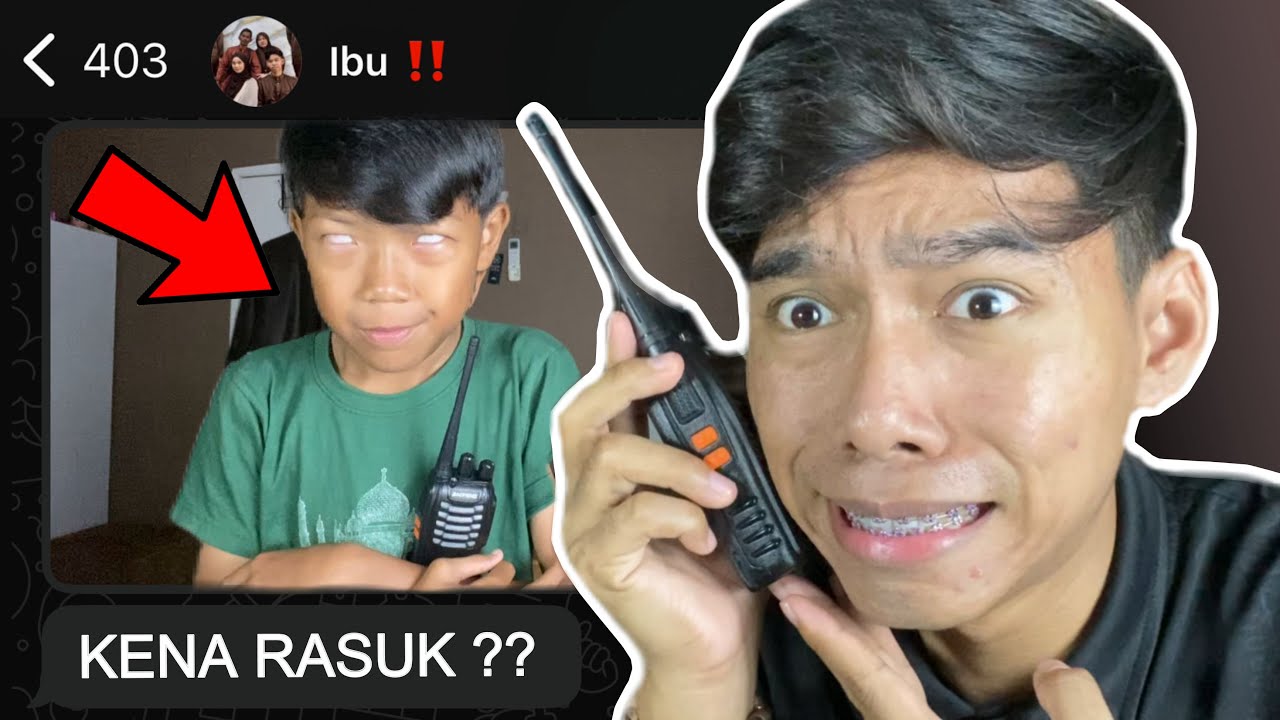 JANGAN MAIN WALKIE-TALKIE PUKUL 12 MALAM ‼️ SERAMM ‼️