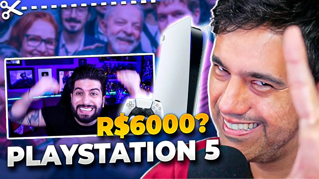 REACT - AUMENTO de IMPOSTOS Sobre o PS5 e XBOX | Faz o L baba ovo de youtuber rico!