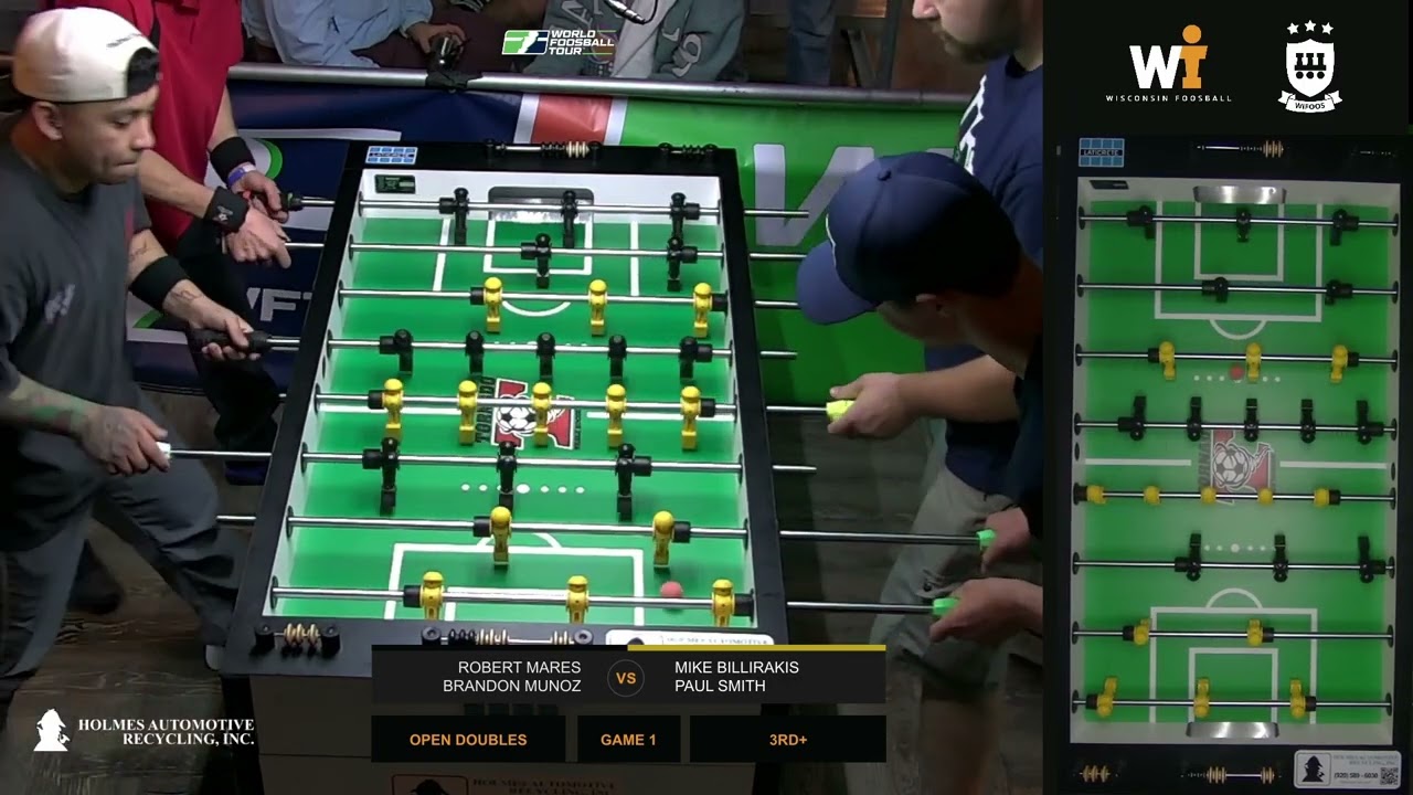 Open Doubles - Robert Mares & Brandon Munoz vs Mike Billirakis & Paul Smith