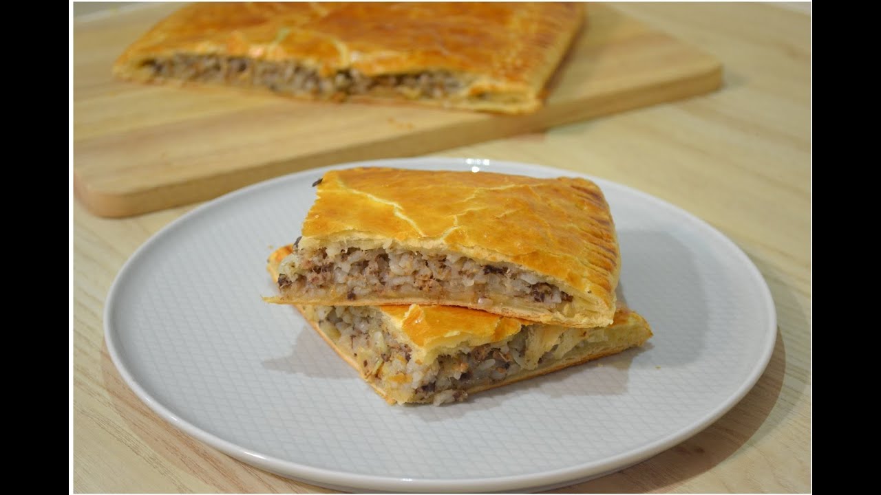 Очень вкусный РЫБНЫЙ ПИРОГ на слоеном тесте на 