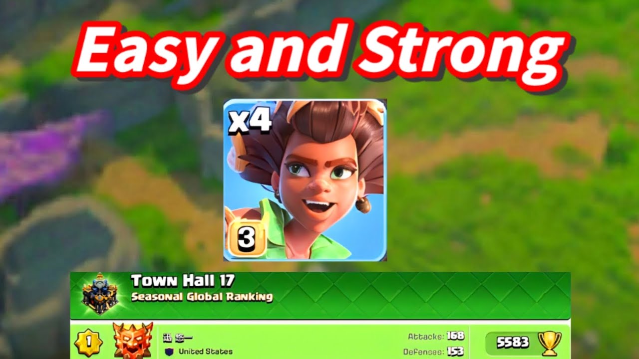 Th17 Root Rider Army in Legend League is Broken! (Clash of Clans)
