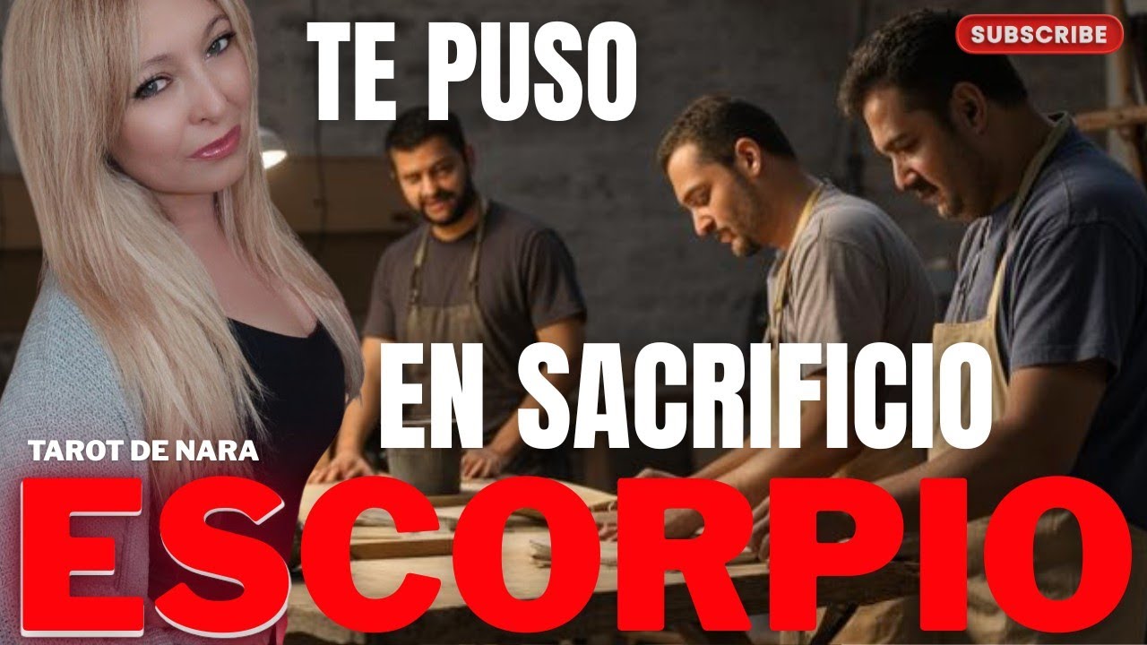 ESCORPIO♏UN PAREJA SERÁ DENUNCIADA Y EXPULSADA!TE PUSIERON EN SACRIFICIO PARA QUE RENUNCIARAS!