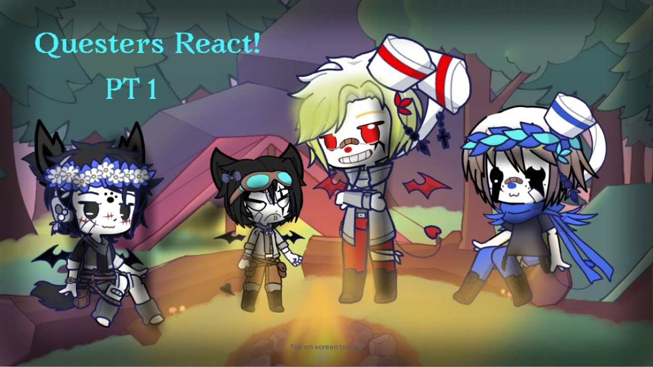 {My AU} Gacha babtqftim Reaction Video! {short} {lazy} {Hints of Bendystraw!}