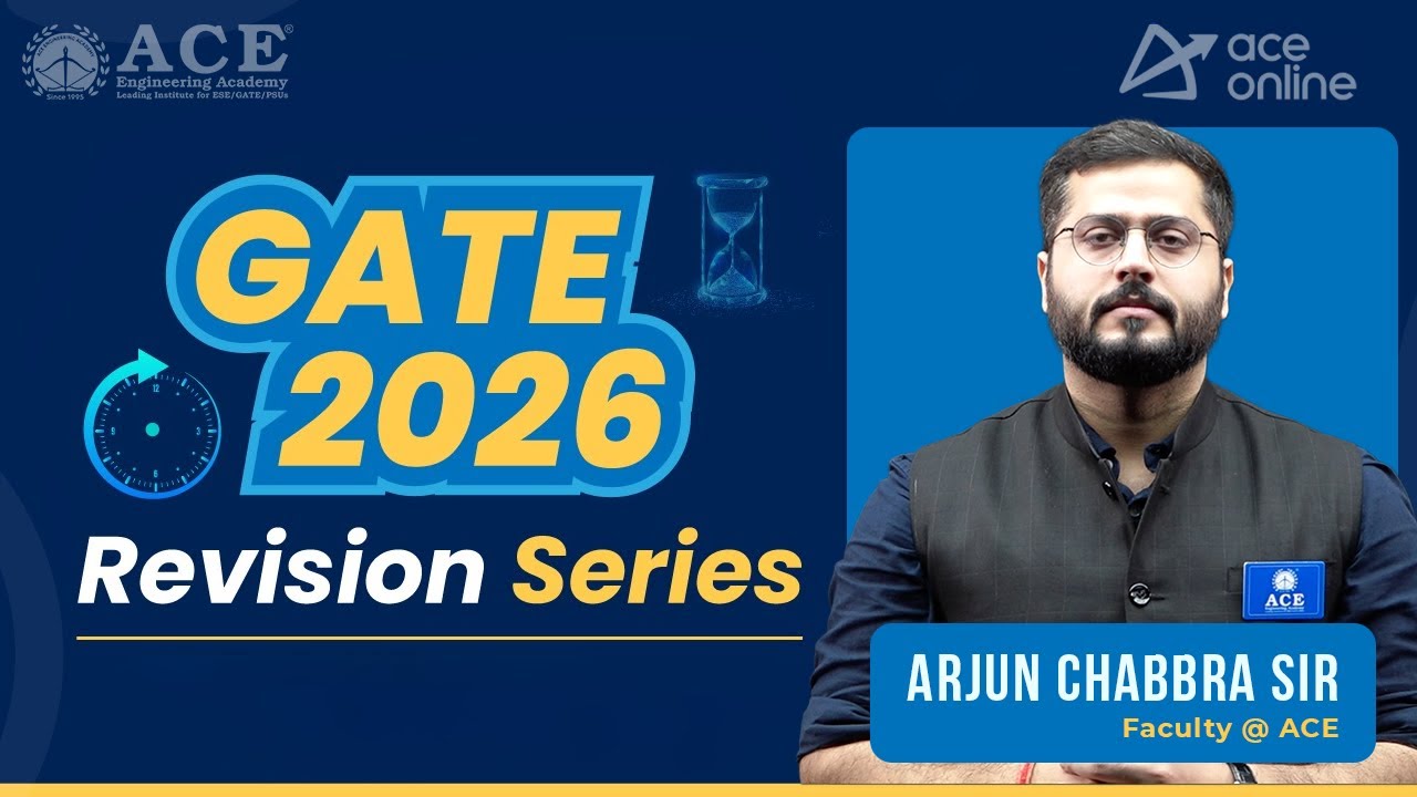 Серия подготовительных занятий к GATE 2026 | Начало с 10 января 2026 г. | ACE Online и ACE Engine...
