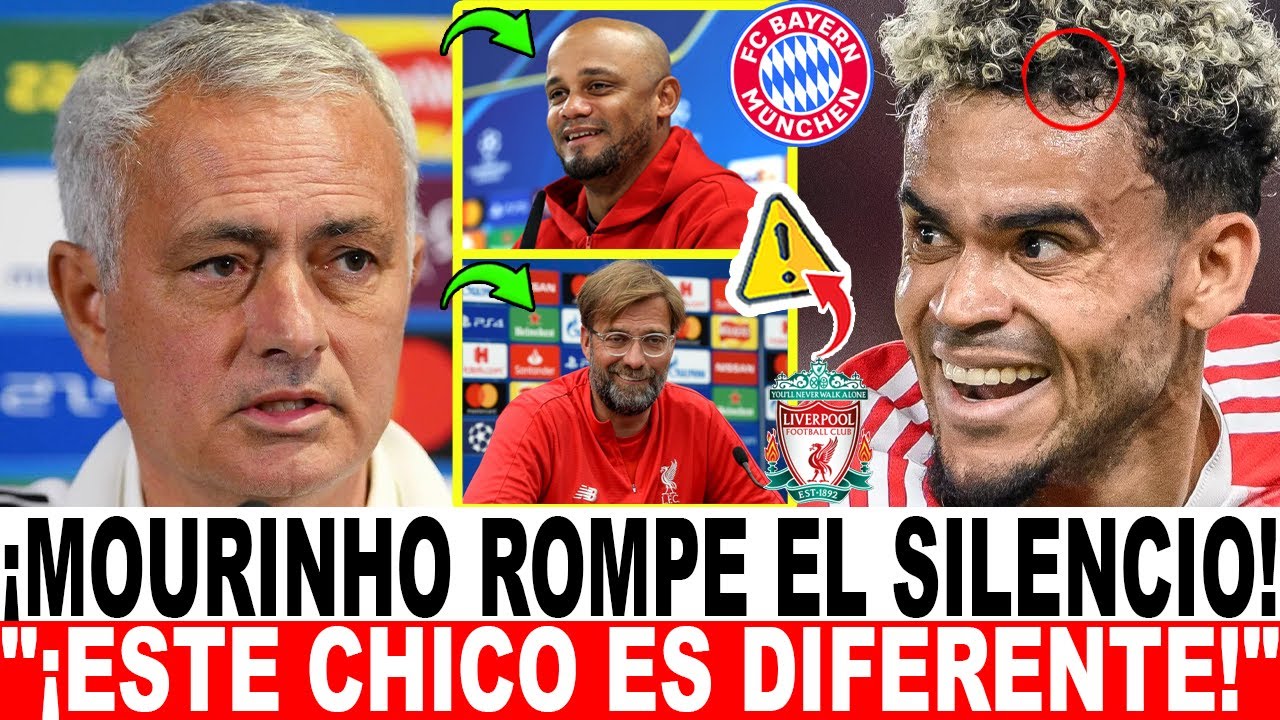 ¡BOMBAZO MUNDIAL! JOSÉ MOURINHO ROMPE EL SILENCIO SOBRE LUIS DÍAZ — “¡ES EL MEJOR DEL MUNDO!”