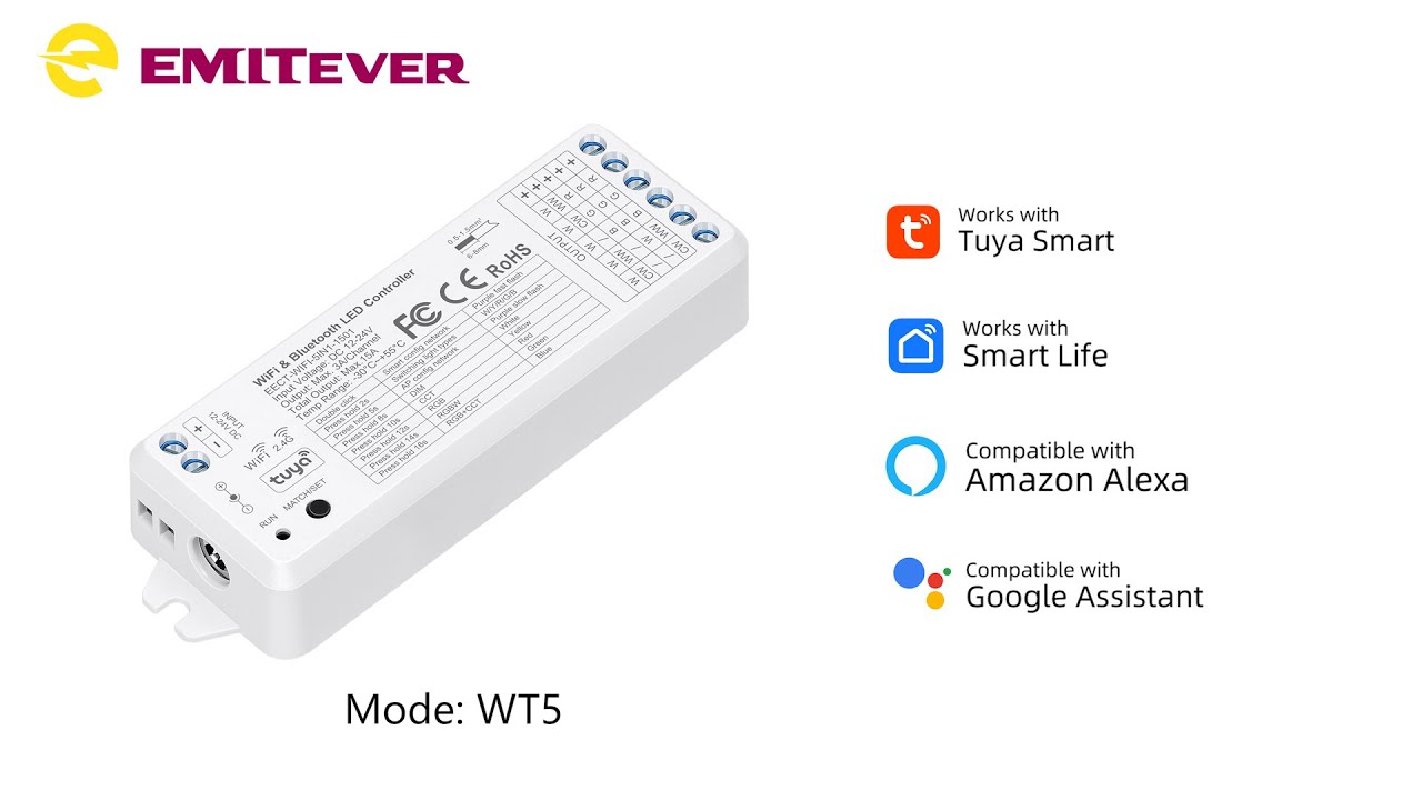 5-IN-1 LED Controller: Ultimate Control, Simplified!