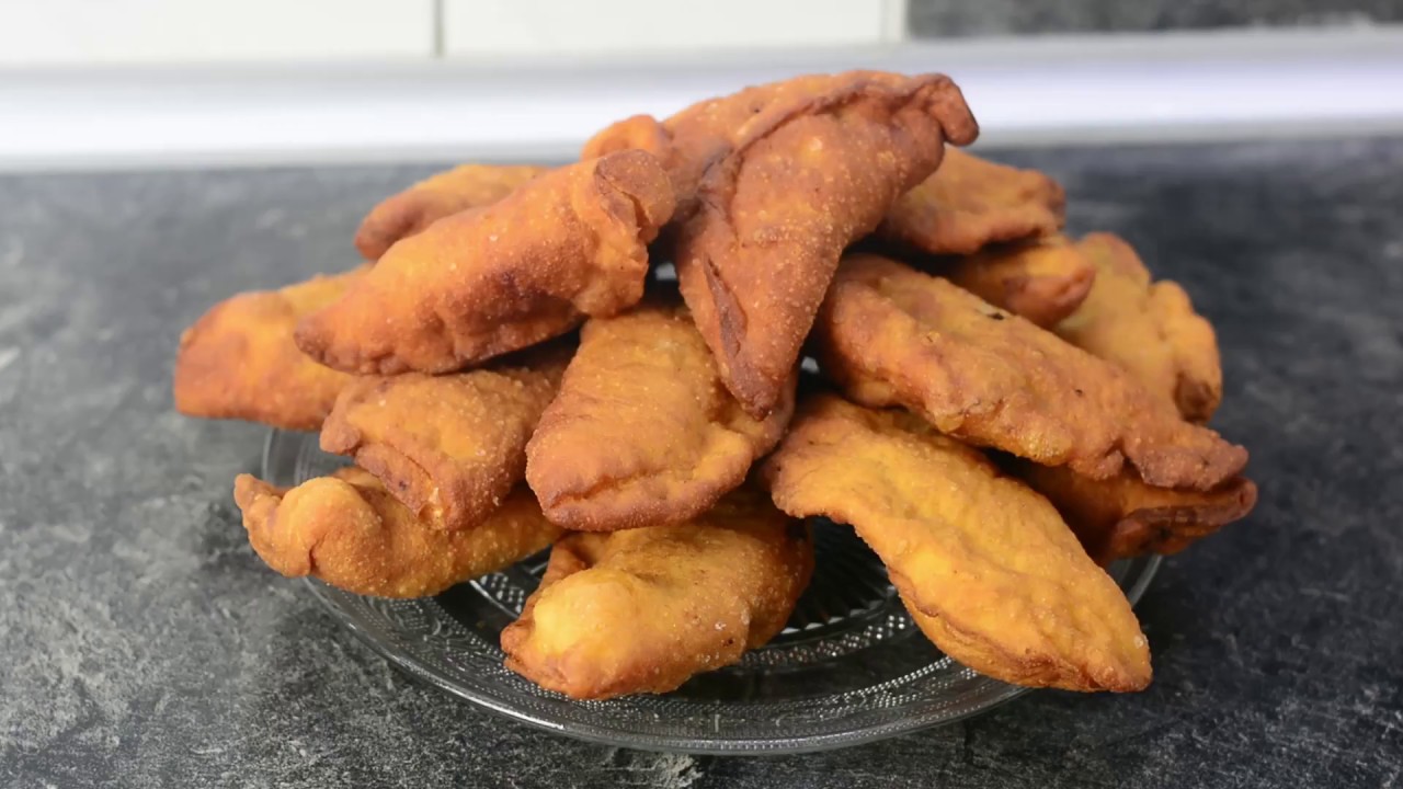 Fatayer Me2liye - Sambusek - frittierte Teigtaschen mit Hackfleisch - Rezept Tutorial