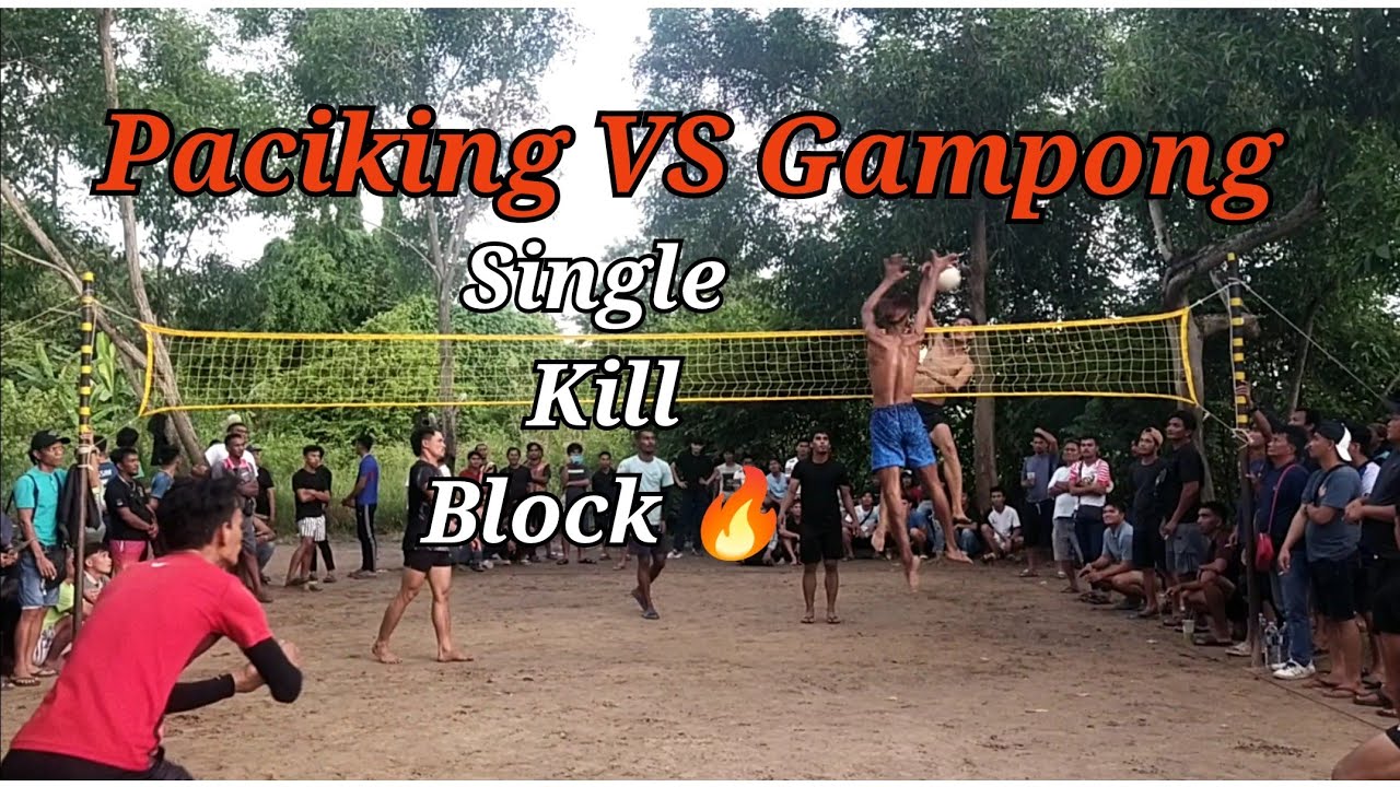 Paciking VS Gampong single kill block 🔥🔥 peminat makin seru tontonan berbisa
