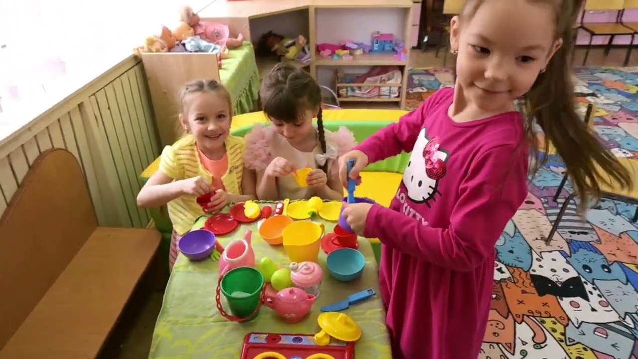 Один день в детском саду 124.  25.04.2024